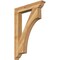 Ekena Millwork Westlake Traditional Rough Sawn Bracket, Western Red Cedar, 4"W x 26"D x 38"H BKT04X26X38WTL01RWR - alternate 1